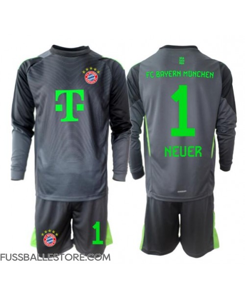 Günstige Bayern Munich Manuel Neuer #1 Torwart Auswärts Trikotsatzt Kinder 2025-26 Langarm (+ Kurze Hosen) Günstige Bayern Munich Manuel Neuer #1 Torwart Auswärts Trikotsatzt Kinder 2025-26 Langarm (+ Kurze Hosen)